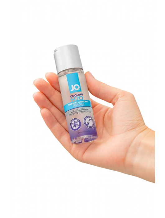 Охлаждающий лубрикант на водной основе JO Personal Lubricant H2O COOLING - 60 мл. - System JO - купить с доставкой в Электростали