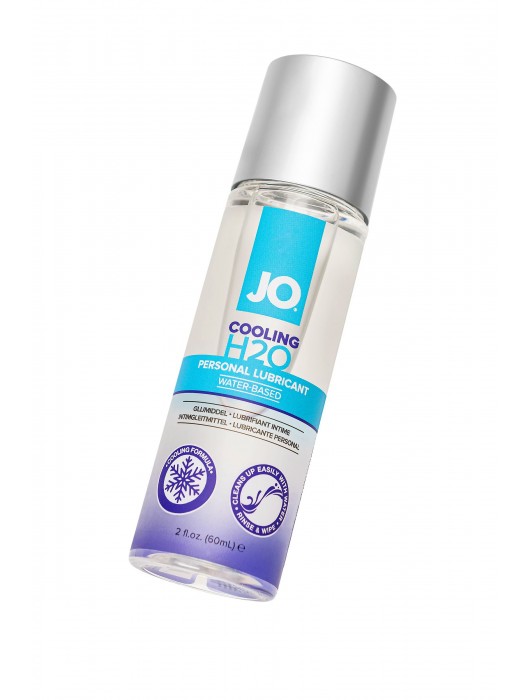 Охлаждающий лубрикант на водной основе JO Personal Lubricant H2O COOLING - 60 мл. - System JO - купить с доставкой в Электростали