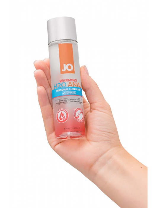 Анальный согревающий лубрикант на водной основе JO Anal H2O Warming - 120 мл. - System JO - купить с доставкой в Электростали