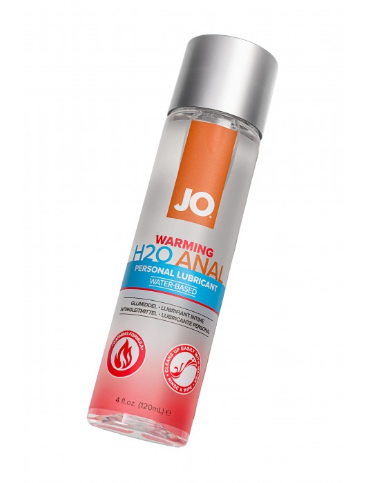 Анальный согревающий лубрикант на водной основе JO Anal H2O Warming - 120 мл. - System JO - купить с доставкой в Электростали