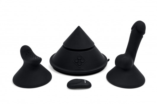 Конусный вибромассажер Cowgirl Cone с 2 насадками - CowGirl - купить с доставкой в Электростали