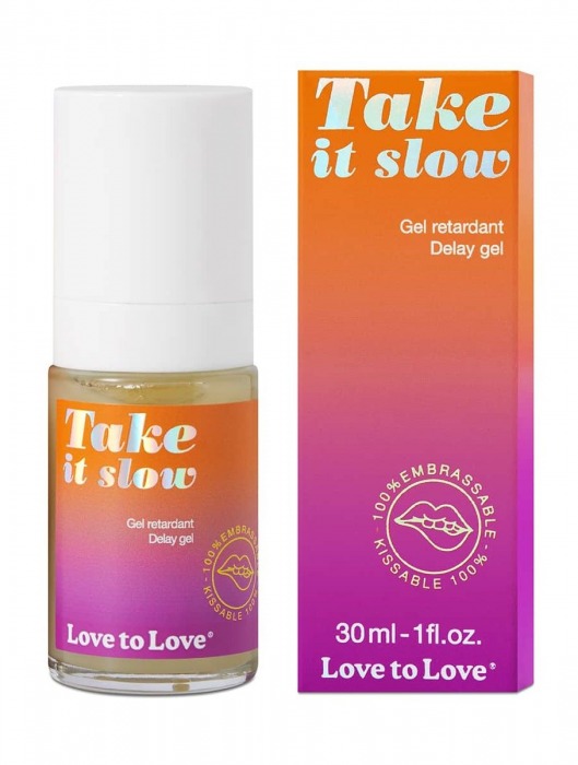 Пролонгирующий гель для мужчин Take It Slow - 30 мл. - Love to Love - купить с доставкой в Электростали