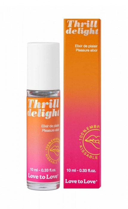 Возбуждающий гель Thrill Delight - 10 мл. - Love to Love - купить с доставкой в Электростали