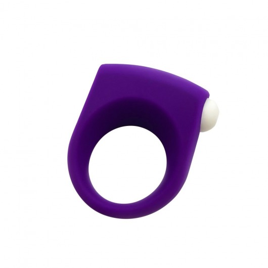 Фиолетовое эрекционное кольцо Puggle Vibrating Ring with Bullet - Adrien Lastic - в Электростали купить с доставкой