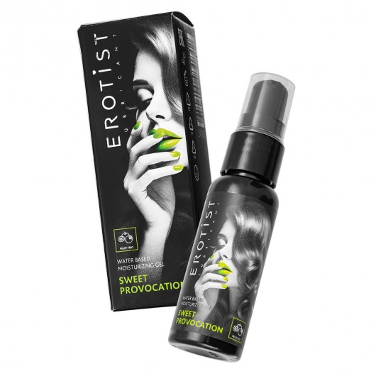Съедобный гель Erotist Sweet Provocation Fruit Trio со вкусом киви, граната и яблока - 30 мл. - Erotist Lubricants - купить с доставкой в Электростали