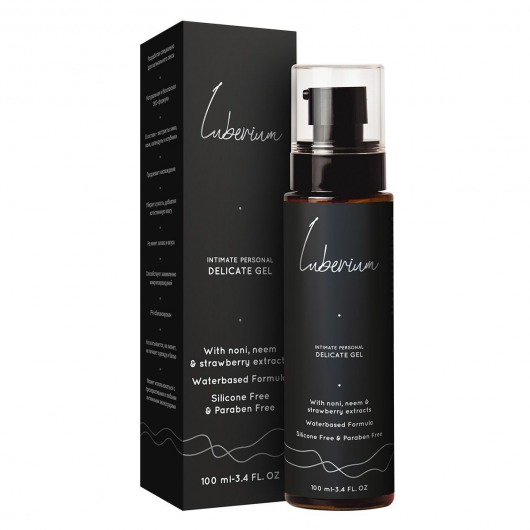Интимный гель с экстрактами нони, нима и клубники Luberium Delicate Waterbased - 100 мл. - Luberium - купить с доставкой в Электростали