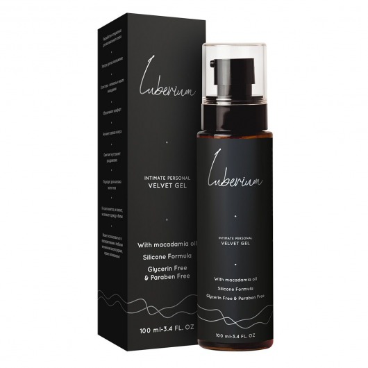 Интимный гель на силиконовой основе с маслом макадамии Luberium Velvel Gel - 100 мл. - Luberium - купить с доставкой в Электростали