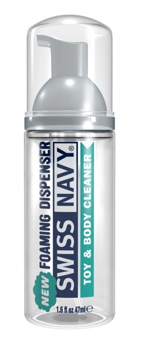 Очищающая пенка для игрушек и тела Toy   Body Cleaner Foamer - 47 мл. - Swiss navy - купить с доставкой в Электростали