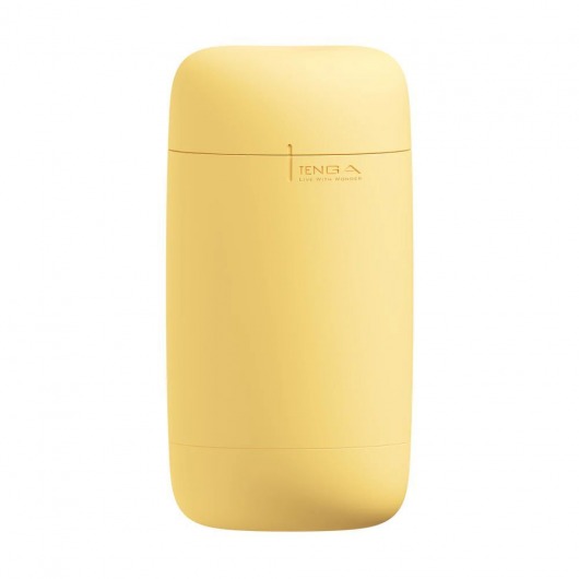 Желтый мастурбатор Tenga Puffy - Tenga - в Электростали купить с доставкой