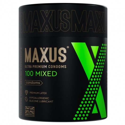 Презервативы MAXUS Mixed - 100 шт. - Maxus - купить с доставкой в Электростали