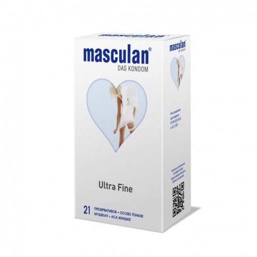 Особо тонкие презервативы Masculan Ultra Fine - 21 шт. - Masculan - купить с доставкой в Электростали