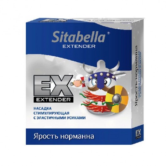 Стимулирующая насадка Sitabella Extender  Ярость норманна - Sitabella - купить с доставкой в Электростали