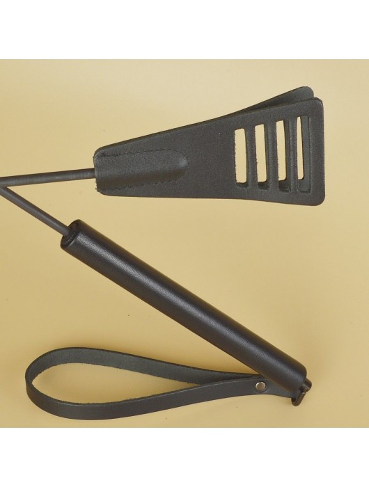 Черный кожаный стек «Сириус» - 60 см. - Sitabella - купить с доставкой в Электростали