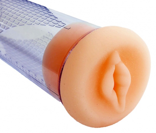 Телесный уплотнитель для вакуумной помпы в виде вагины - Boys of Toys - в Электростали купить с доставкой