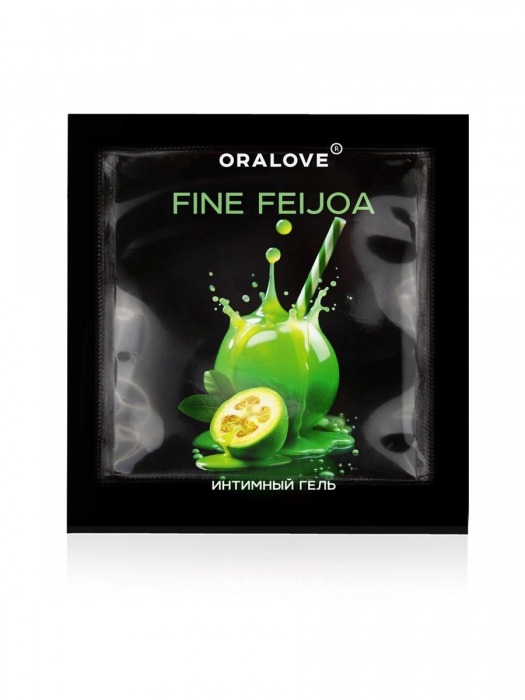 Саше съедобной оральной смазки OraLove с ароматом фейхоа - 3 гр. - Биоритм - купить с доставкой в Электростали
