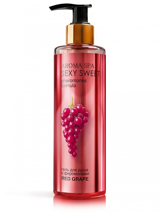 Гель для душа с феромонами и ароматом винограда Red Grape - 200 мл. -  - Магазин феромонов в Электростали