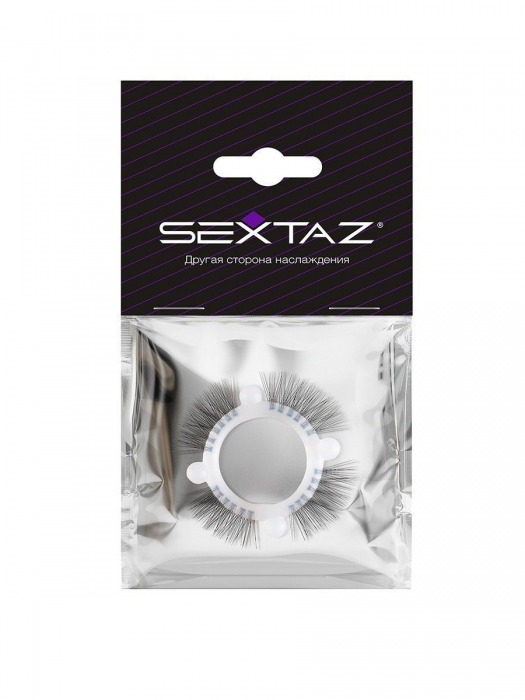 Эластичное кольцо с «ресничками» и 4 шариками - Sextaz - в Электростали купить с доставкой