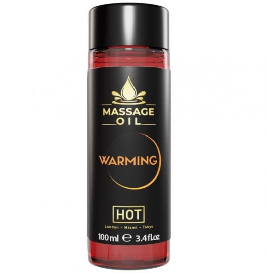 Массажное масло с согревающим эффектом Massage Oil Warming - 100 мл. - HOT - купить с доставкой в Электростали