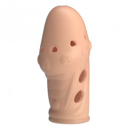 Телесная насадка на пенис Booker - 8 см. - Baile - в Электростали купить с доставкой