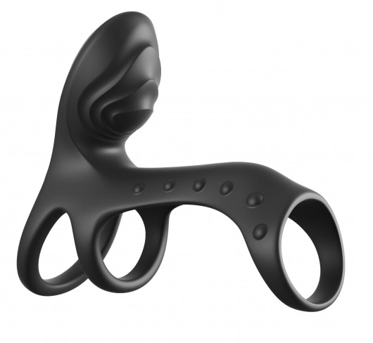 Черная насадка на пенис Ultimate Couples Cage Pro - Pipedream - в Электростали купить с доставкой