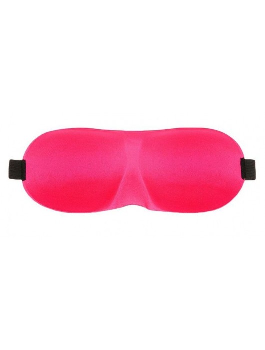 Розовая глухая маска на резинке - Sitabella - купить с доставкой в Электростали