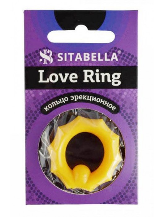 Цветное эрекционное кольцо Love Ring - Sitabella - в Электростали купить с доставкой