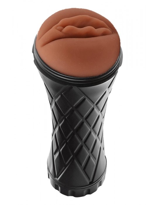 Коричневый мастурбатор-вагина Marly - Dream Toys - в Электростали купить с доставкой