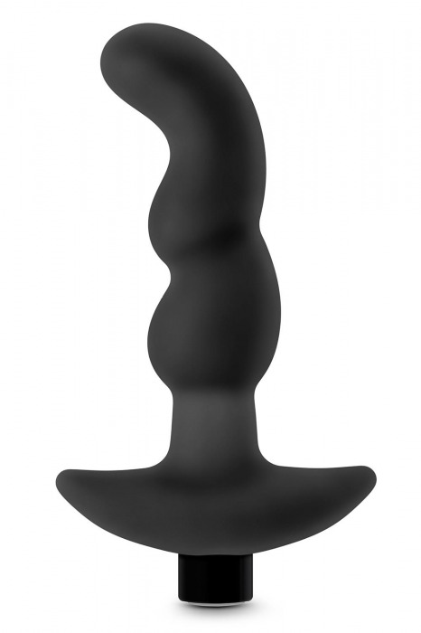 Черный вибромассажер простаты Prostate Massager 03 - 15,2 см. - Blush Novelties - в Электростали купить с доставкой