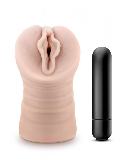 Телесный мастурбатор-вагина Destini - Blush Novelties - в Электростали купить с доставкой