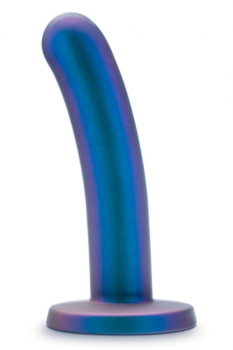 Синяя насадка с гладкой поверхностью Surrender 5.75 Inch Intermediate Pegging Dildo - 14,6 см. - Blush Novelties - купить с доставкой в Электростали