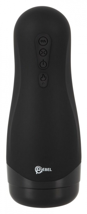 Черный вибромастурбатор с подогревом Masturbator with 3 Functions - Orion - в Электростали купить с доставкой