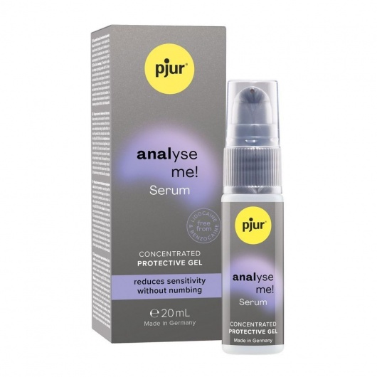 Расслабляющая анальная сыворотка pjur Analyse Me Serum - 20 мл. - Pjur - купить с доставкой в Электростали