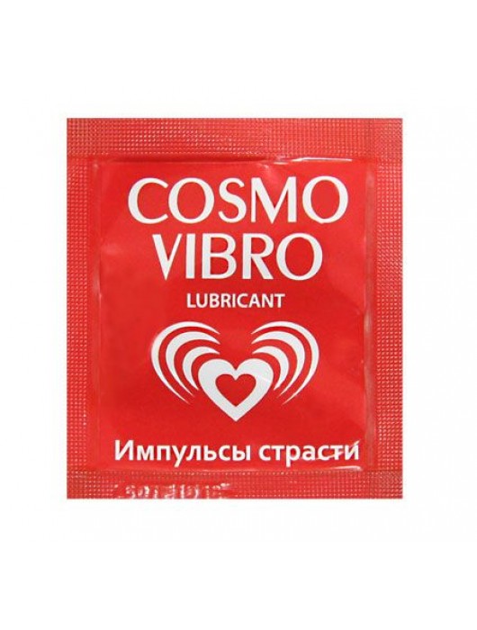 Пробник женского стимулирующего лубриканта на силиконовой основе Cosmo Vibro - 3 гр. - Биоритм - купить с доставкой в Электростали