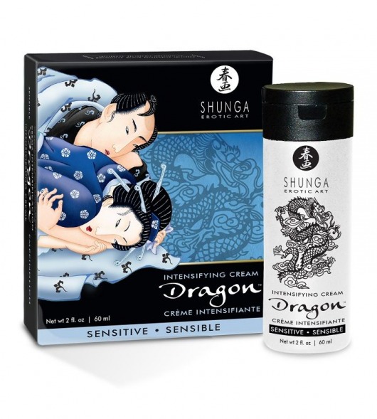 Интимный мужской крем SHUNGA DRAGON SENSITIVE - 60 мл. - Shunga - купить с доставкой в Электростали