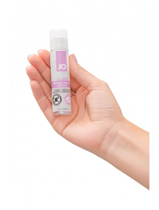Лубрикант на водной основе для женщин JO AGAPE ORIGINAL - 30 мл. - System JO - купить с доставкой в Электростали