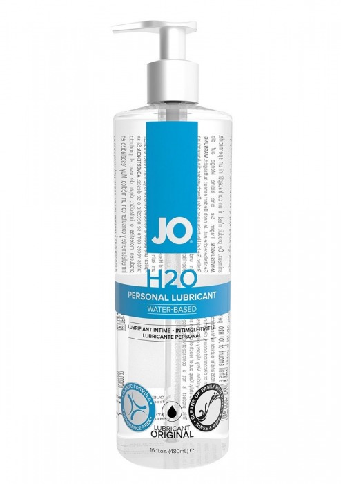 Лубрикант на водной основе JO Personal Lubricant H2O с дозатором - 480 мл. - System JO - купить с доставкой в Электростали