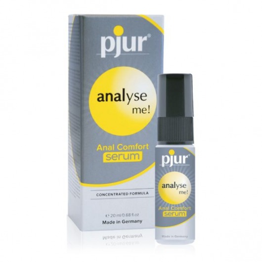 Анальный спрей pjur ANALYSE ME Serum - 20 мл. - Pjur - купить с доставкой в Электростали