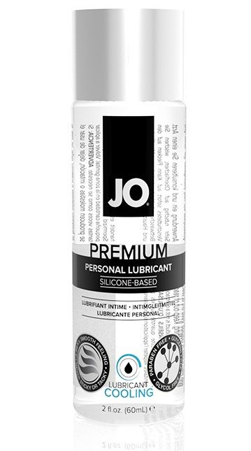 Охлаждающий лубрикант на силиконовой основе JO Personal Premium Lubricant Cooling - 60 мл. - System JO - купить с доставкой в Электростали