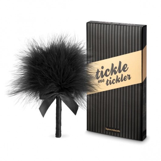 Пуховка для эротических игр Tickle Me Tickler - Bijoux Indiscrets - купить с доставкой в Электростали