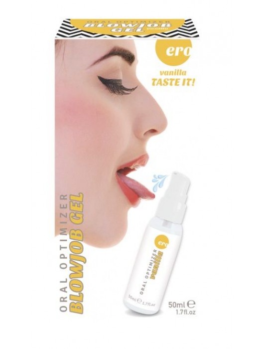 Увлажняющий гель для орального секса с ароматом ванили - 50 мл. - Ero - купить с доставкой в Электростали