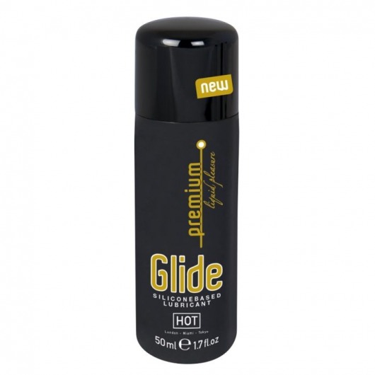 Интимный гель на силиконовой основе Premium Glide - 50 мл. - HOT - купить с доставкой в Электростали