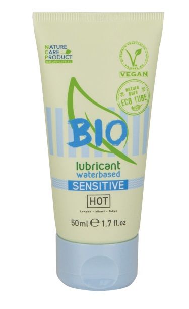 Органический лубрикант для чувствительной кожи Bio Sensitive - 50 мл. - HOT - купить с доставкой в Электростали