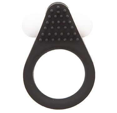 Чёрное эрекционное кольцо LIT-UP SILICONE STIMU RING 1 BLACK - Dream Toys - в Электростали купить с доставкой