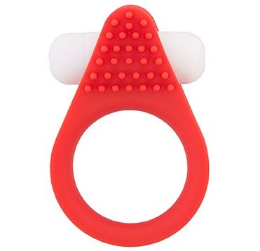 Красное эрекционное кольцо LIT-UP SILICONE STIMU RING 1 RED - Dream Toys - в Электростали купить с доставкой