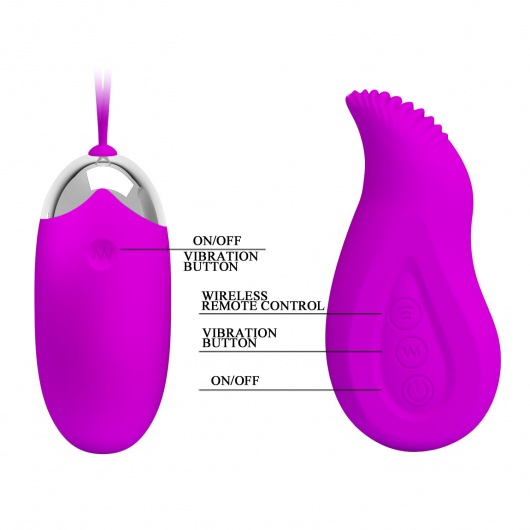 Виброяйцо Eden с вибрирующим пультом ДУ - Baile