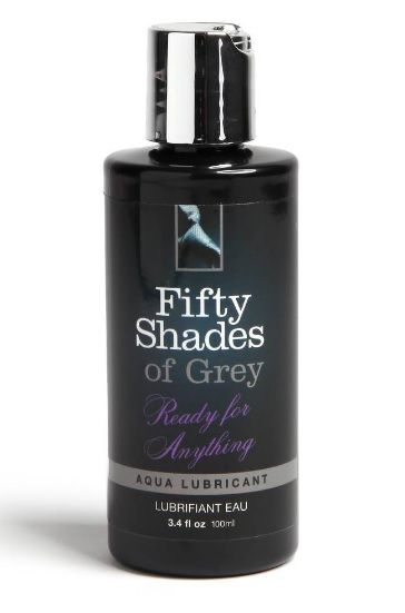 Лубрикант на водной основе Ready for Anything Aqua Lubricant - 100 мл. - Fifty Shades of Grey - купить с доставкой в Электростали