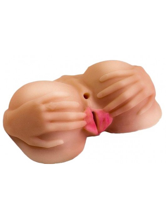 Вагина с виброяйцом на выносным пульте управления вибрацией - LOVETOY (А-Полимер) - в Электростали купить с доставкой