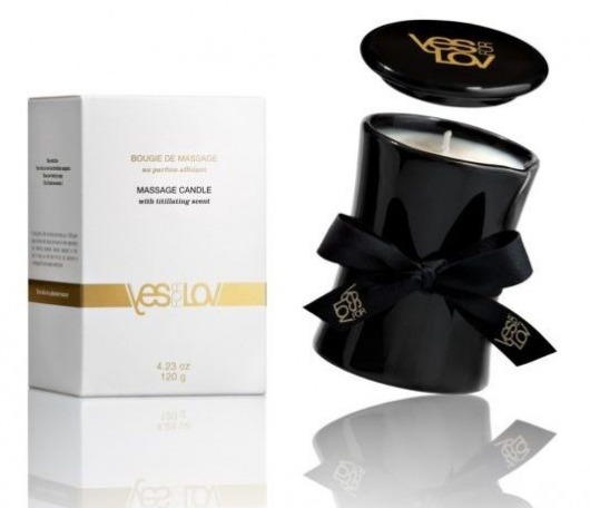Массажная свеча Titillating Massage Candle - 120 мл. - YESforLOV - купить с доставкой в Электростали