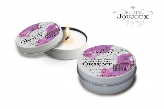 Массажная свеча Petits Joujoux Orient с ароматом граната и белого перца - 33 гр. - MyStim - купить с доставкой в Электростали