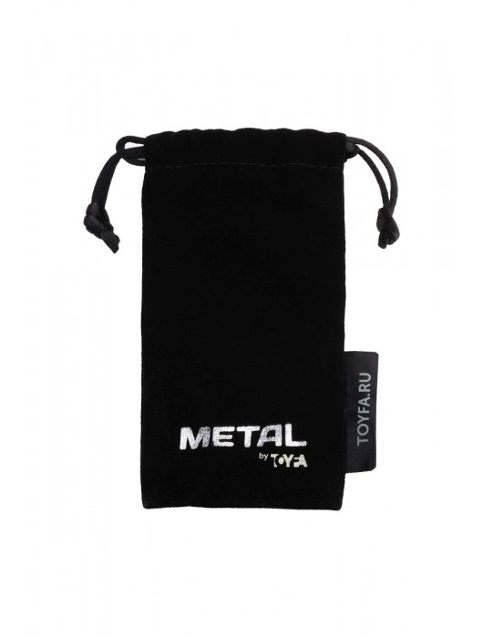 Серебристая анальная пробка с прозрачным кристаллом-сердцем - 8 см. - ToyFa - купить с доставкой в Электростали